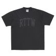 画像1: 【25秋冬ご予約受付中！25年7月入荷予定】ROTTWEILER/RTTW TEE（BLACK）［ピグメント染めプリントT-25秋冬］ (1)