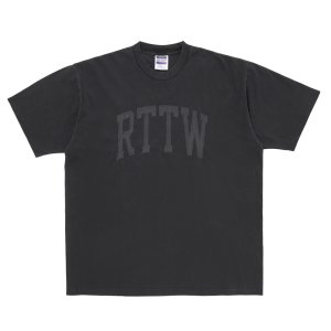 画像: ROTTWEILER/RTTW TEE（BLACK）［ピグメント染めプリントT-25秋冬］