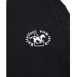 画像4: 【25秋冬ご予約受付中！25年8月入荷予定】ROTTWEILER/HORSE LS TEE（BLACK）［プリント長袖T-25秋冬］ (4)