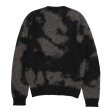 画像2: 【25秋冬ご予約受付中！25年10月入荷予定】ROTTWEILER/R9 PAINTED KNIT（BLACK）［モヘアニット-25秋冬］ (2)