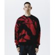 画像4: 【25秋冬ご予約受付中！25年10月入荷予定】ROTTWEILER/R9 PAINTED KNIT（RED）［モヘアニット-25秋冬］ (4)