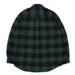 画像2: 【25秋冬ご予約受付中！25年10月入荷予定】ROTTWEILER/R9 BUFFALO CHECK SHIRT（GREEN）［バッファローチェックシャツ-25秋冬］ (2)