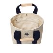 画像4: 【25秋冬ご予約受付中！25年8月入荷予定】ROTTWEILER/CANVAS TOTE BAG SMALL（WHITE/NAVY）［トートバッグスモール-25秋冬］ (4)