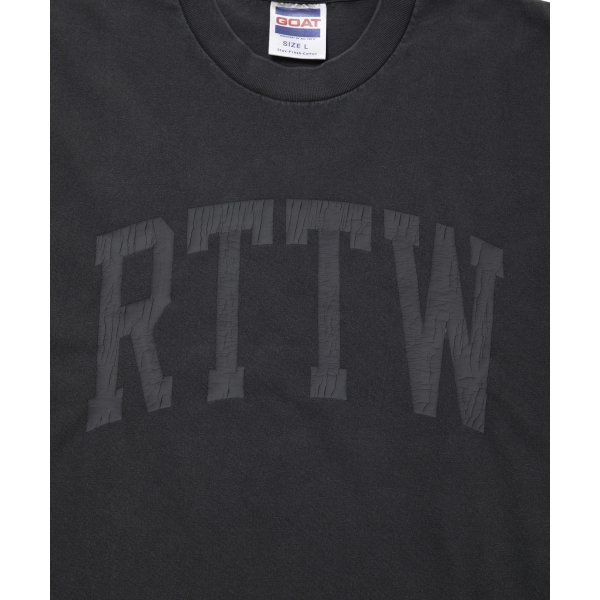 画像4: 【25秋冬ご予約受付中！25年7月入荷予定】ROTTWEILER/RTTW TEE（BLACK）［ピグメント染めプリントT-25秋冬］ (4)