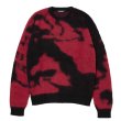 画像1: 【25秋冬ご予約受付中！25年10月入荷予定】ROTTWEILER/R9 PAINTED KNIT（RED）［モヘアニット-25秋冬］ (1)