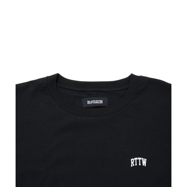 画像3: 【25秋冬ご予約受付中！25年7月入荷予定】ROTTWEILER/R9 LOGO TEE（BLACK）［プリントT-25秋冬］ (3)