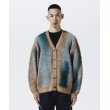 画像4: 【25秋冬ご予約受付中！25年10月入荷予定】ROTTWEILER/R9 PAINTED CARDIGAN（BEIGE）［モヘアカーディガン-25秋冬］ (4)