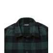 画像3: 【25秋冬ご予約受付中！25年10月入荷予定】ROTTWEILER/R9 BUFFALO CHECK SHIRT（GREEN）［バッファローチェックシャツ-25秋冬］ (3)