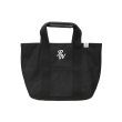 画像1: 【25秋冬ご予約受付中！25年8月入荷予定】ROTTWEILER/CANVAS TOTE BAG SMALL（BLACK）［トートバッグスモール-25秋冬］ (1)