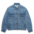 画像1: WACKO MARIA/WRANGLER / WASHED DENIM TRUCKER JACKET（INDIGO）［ウォッシュドデニムトラッカーJKT-25春夏］ (1)
