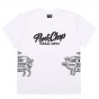 画像1: PORKCHOP/MULTI LOGOS TEE 2025（WHITE）［プリントT-25春夏］ (1)