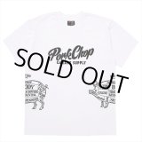 画像: PORKCHOP/MULTI LOGOS TEE 2025（WHITE）［プリントT-25春夏］
