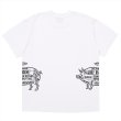 画像2: PORKCHOP/MULTI LOGOS TEE 2025（WHITE）［プリントT-25春夏］ (2)