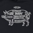 画像4: PORKCHOP/MULTI LOGOS TEE 2025（BLACK）［プリントT-25春夏］ (4)