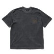 画像1: RATS/PIGMENT DYED POCKET TEE（BLACK）［ピグメント染めポケT-25春夏］ (1)