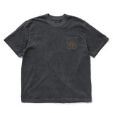 画像: RATS/PIGMENT DYED POCKET TEE（BLACK）［ピグメント染めポケT-25春夏］
