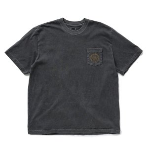 画像: RATS/PIGMENT DYED POCKET TEE（BLACK）［ピグメント染めポケT-25春夏］
