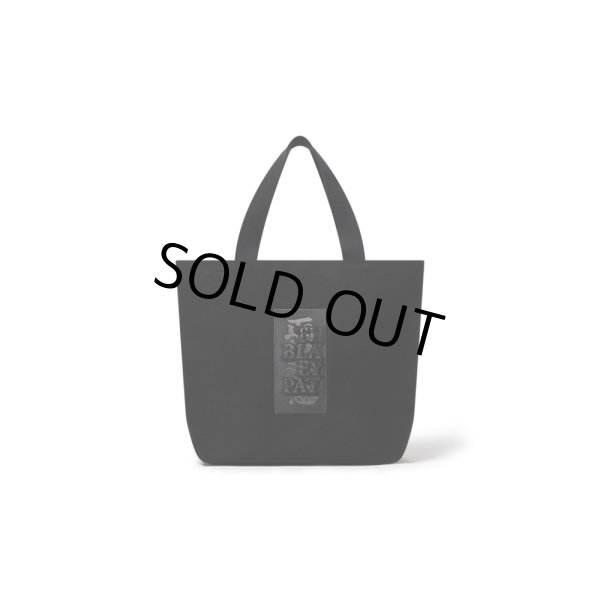 画像1: BlackEyePatch/HWC LABEL TOTE BAG MEDIUM（BLACK） (1)