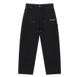 画像1: BlackEyePatch/OE LOGO DOUBLE KNEE DUCK PANTS（BLACK） (1)