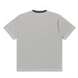 画像2: BlackEyePatch/HERALDIC COLLEGE STITCH TONED TEE（HEATHER GRAY） (2)