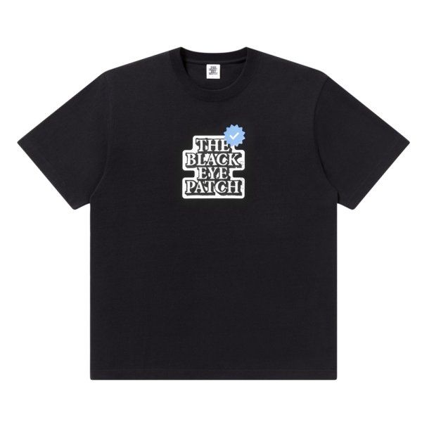 画像1: BlackEyePatch/VERIFIED OG LABEL TEE（BLACK） (1)