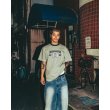 画像3: BlackEyePatch/HERALDIC COLLEGE STITCH TONED TEE（CHARCOAL） (3)
