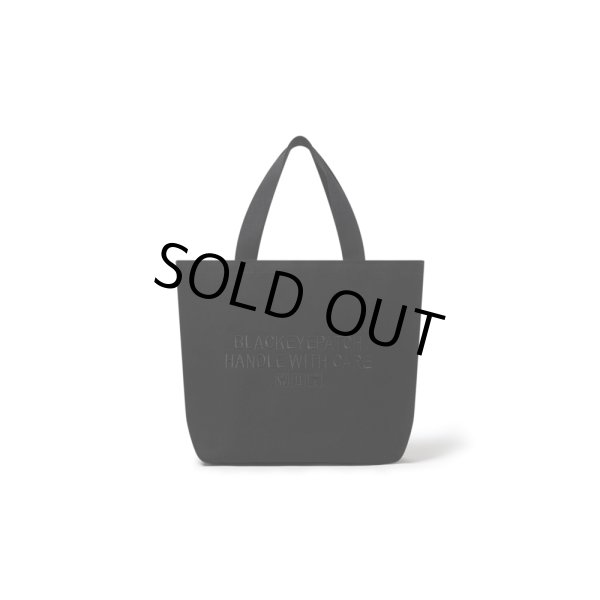 画像2: BlackEyePatch/HWC LABEL TOTE BAG MEDIUM（BLACK） (2)