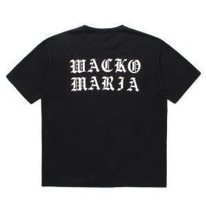 画像: WACKO MARIA/WASHED HEAVY WEIGHT T-SHIRT（BLACK）［プリントT-25春夏］