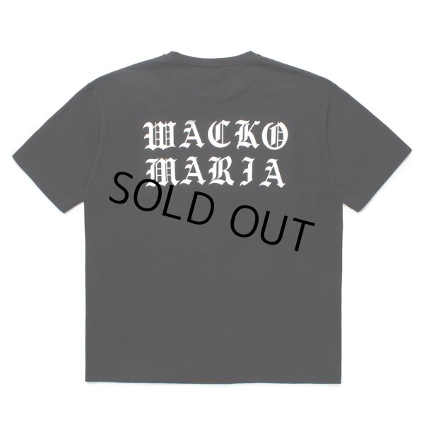 WACKO MARIA/WASHED HEAVY WEIGHT T-SHIRT（BLACK）［プリントT