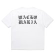 画像1: WACKO MARIA/WASHED HEAVY WEIGHT T-SHIRT（WHITE）［プリントT-25春夏］ (1)