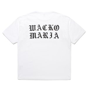 画像: WACKO MARIA/WASHED HEAVY WEIGHT T-SHIRT（WHITE）［プリントT-25春夏］