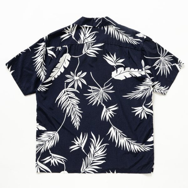 画像2: RATS/ALOHA S/S SHIRT（NAVY）［アロハシャツ-25春夏］ (2)