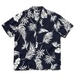 画像1: RATS/ALOHA S/S SHIRT（NAVY）［アロハシャツ-25春夏］ (1)