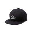 画像1: CALEE/EMBROIDERY CALEE TWILL CAP（BLACK/WHITE）［ツイルキャップ-25春夏］ (1)