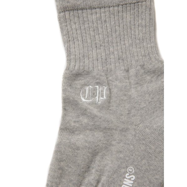 画像2: COOTIE PRODUCTIONS/Raza Short Socks（Ash Gray）［ショートソックス-25春夏］ (2)