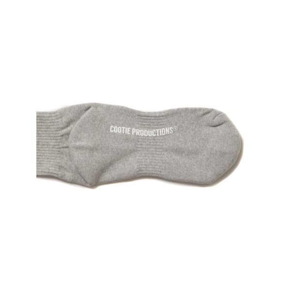 画像3: COOTIE PRODUCTIONS/Raza Short Socks（Ash Gray）［ショートソックス-25春夏］ (3)