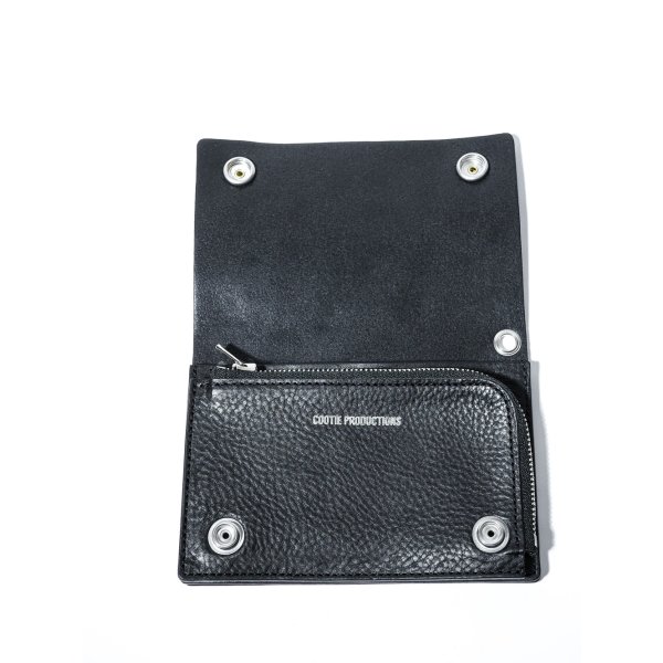 画像2: COOTIE PRODUCTIONS/Leather Trucker Wallet（Grain）［レザートラッカーウォレット-25春夏］ (2)