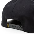 画像3: CALEE/EMBROIDERY CALEE TWILL CAP（BLACK/WHITE）［ツイルキャップ-25春夏］ (3)