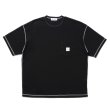 画像1: COOTIE PRODUCTIONS/T/C Waffle Error Fit S/S Tee（Black/White）［ワッフルエラーフィットポケT-25春夏］ (1)