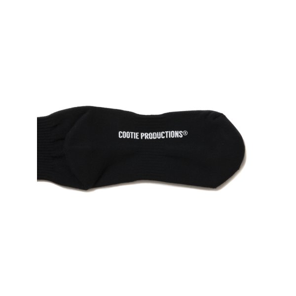 画像3: COOTIE PRODUCTIONS/Raza Short Socks（Black）［ショートソックス-25春夏］ (3)