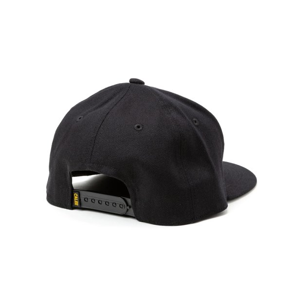 画像2: CALEE/EMBROIDERY CALEE TWILL CAP（BLACK/WHITE）［ツイルキャップ-25春夏］ (2)