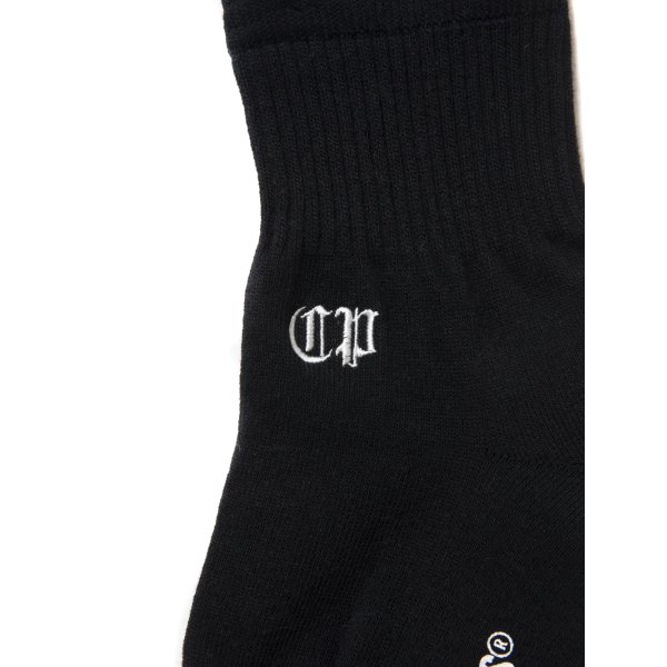 画像2: COOTIE PRODUCTIONS/Raza Short Socks（Black）［ショートソックス-25春夏］ (2)