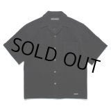画像: WACKO MARIA/SUMMER KNIT OPEN COLLAR SHIRT（BLACK）［サマーニットオープンカラーシャツ-25春夏］