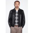 画像3: WACKO MARIA/OMBRE CHECK OPEN COLLAR SHIRT（GRAY）［オンブレチェックオープンカラーシャツ-25春夏］ (3)