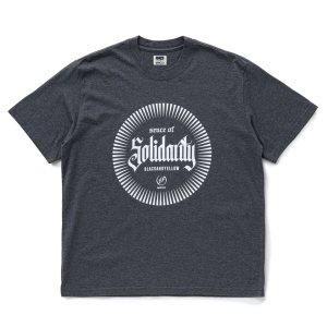 画像: RATS/SOLIDARITY TEE（CHARCOAL）［ソリダリティーT-25春夏］