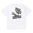 画像1: BlackEyePatch/TORN OG LABEL TEE（WHITE） (1)