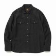 画像1: RATS/LINEN SHIRT（BLACK）［リネンシャツ-25春夏］ (1)