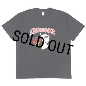 画像: CHALLENGER/ROSEGIRL TEE（BLACK）［ローズガールT-25秋冬］