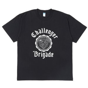 画像: CHALLENGER/COLLEGE TEE（BLACK）［カレッジT-25秋冬］