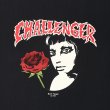 画像3: CHALLENGER/ROSEGIRL TEE（BLACK）［ローズガールT-25秋冬］ (3)